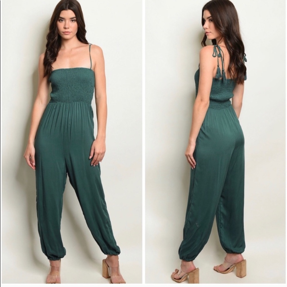Dark Jade Jumpsuit